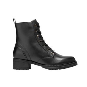NWOT Cole Haan Black Camea Waterproof Combat Boots – 10B